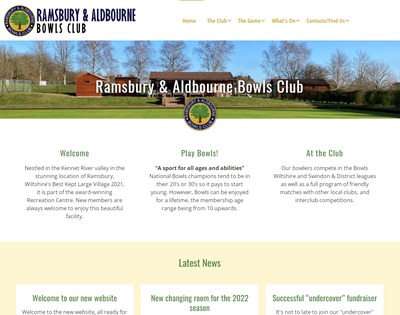 Ramsbury & Aldbourne Bowls Club, Wiltshire